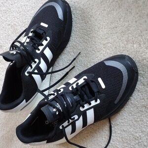 Adidas ZX black and white mesh men's sneakers. Mint condition. Size 8.5